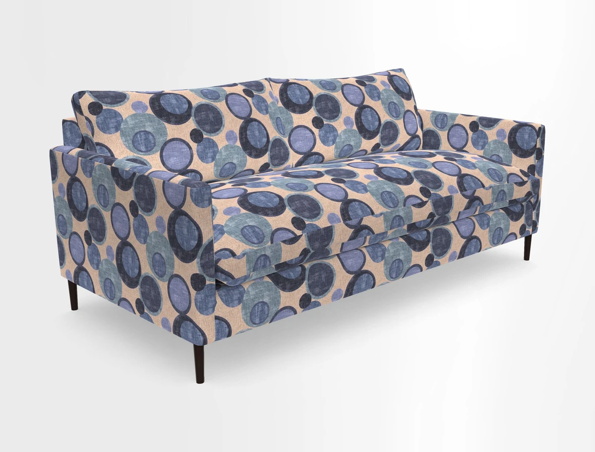 Heyshott 3 Seater Sofa in Two Tone Plain Biscuit. Loose cover option available