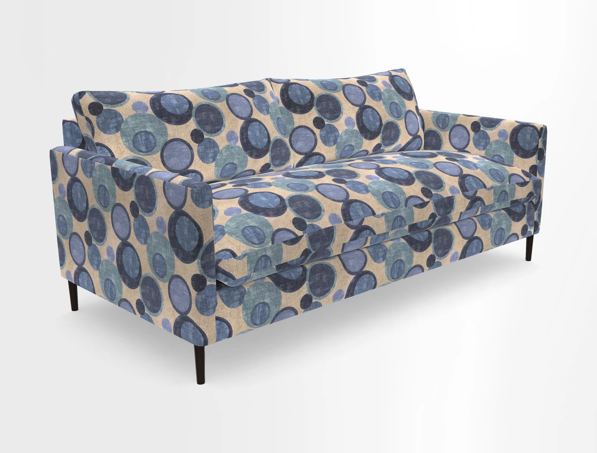 Heyshott 3 Seater Sofa in Two Tone Plain Biscuit. Loose cover option available