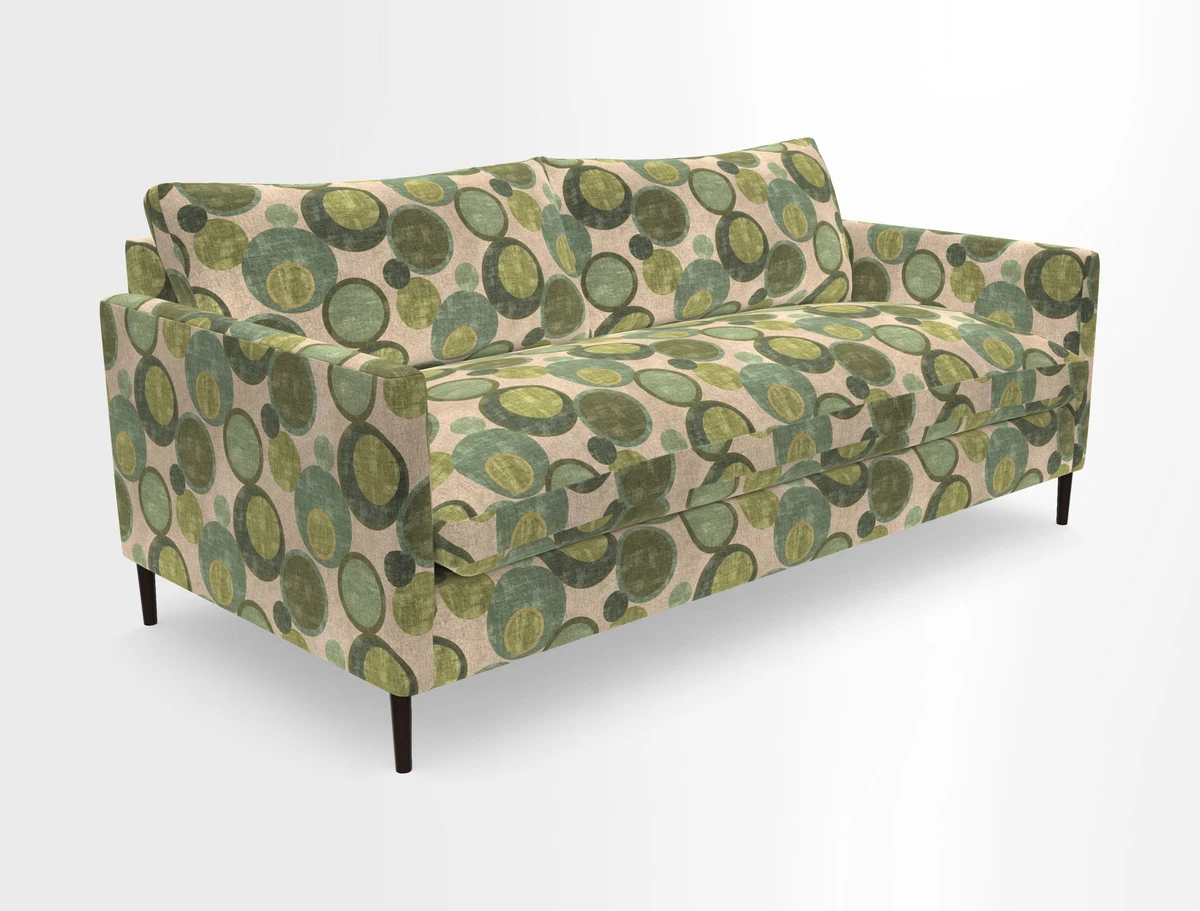 Heyshott 3 Seater Sofa in Two Tone Plain Biscuit. Loose cover option available