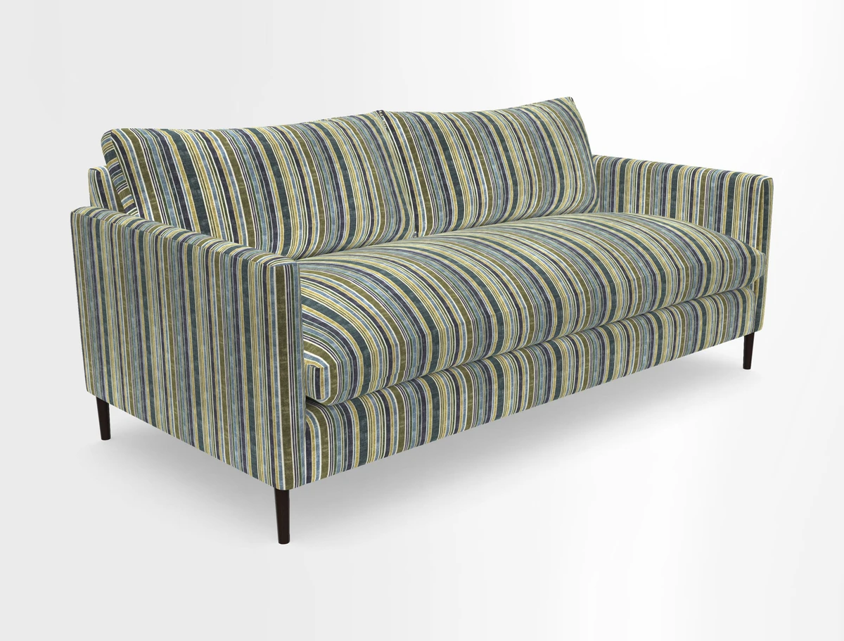 Heyshott 3 Seater Sofa in Two Tone Plain Biscuit. Loose cover option available