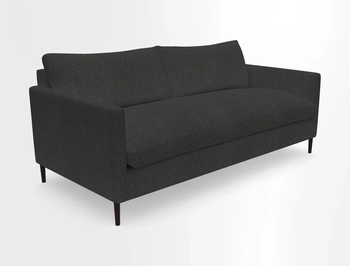Heyshott 3 Seater Sofa in Two Tone Plain Biscuit. Loose cover option available