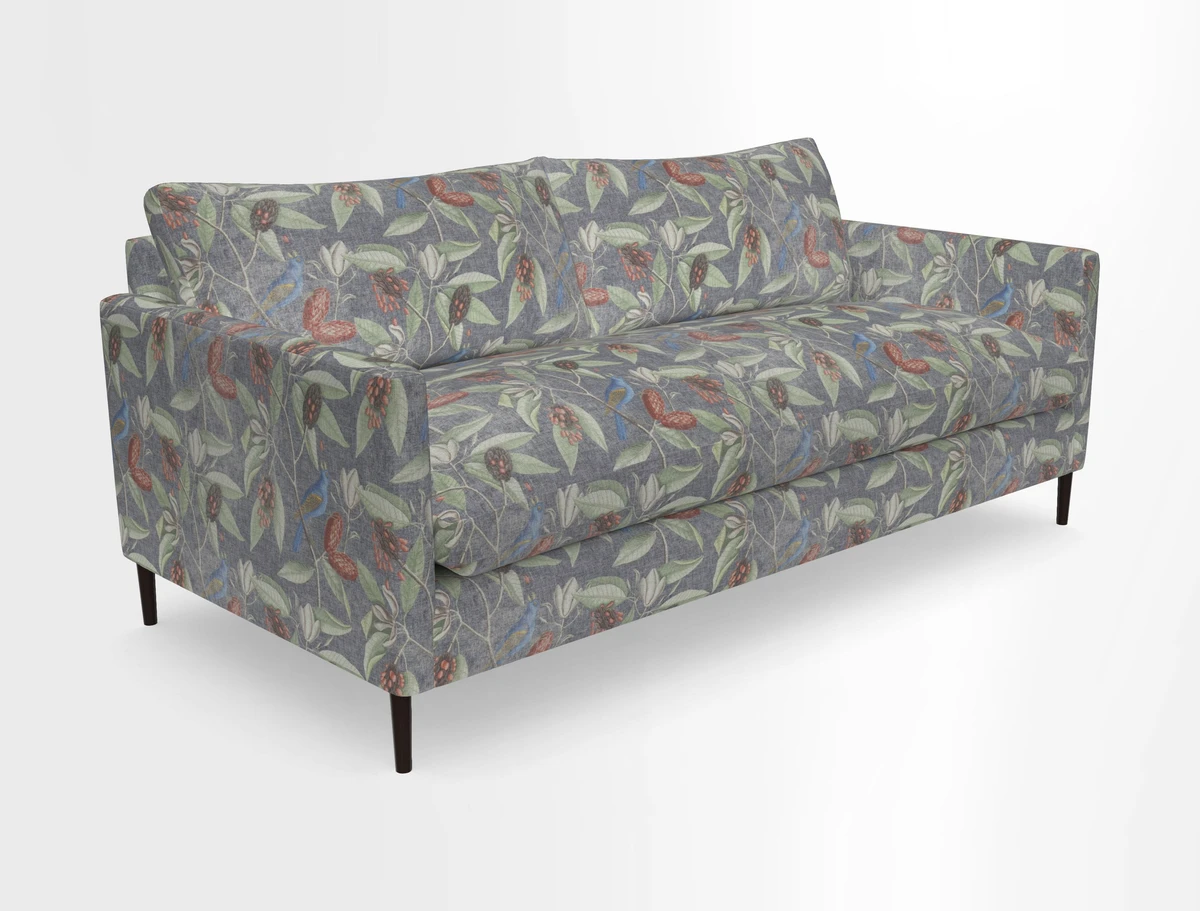 Heyshott 3 Seater Sofa in Two Tone Plain Biscuit. Loose cover option available