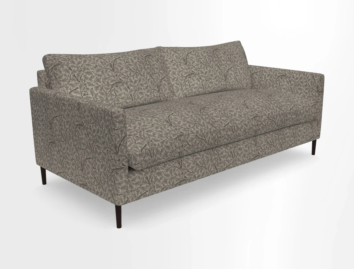 Heyshott 3 Seater Sofa in Two Tone Plain Biscuit. Loose cover option available