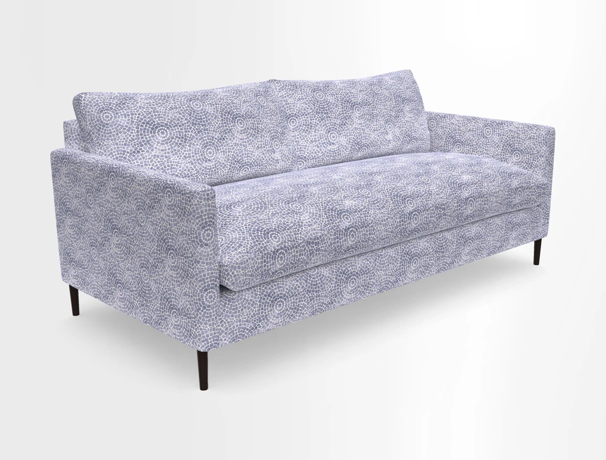 Heyshott 3 Seater Sofa in Two Tone Plain Biscuit. Loose cover option available