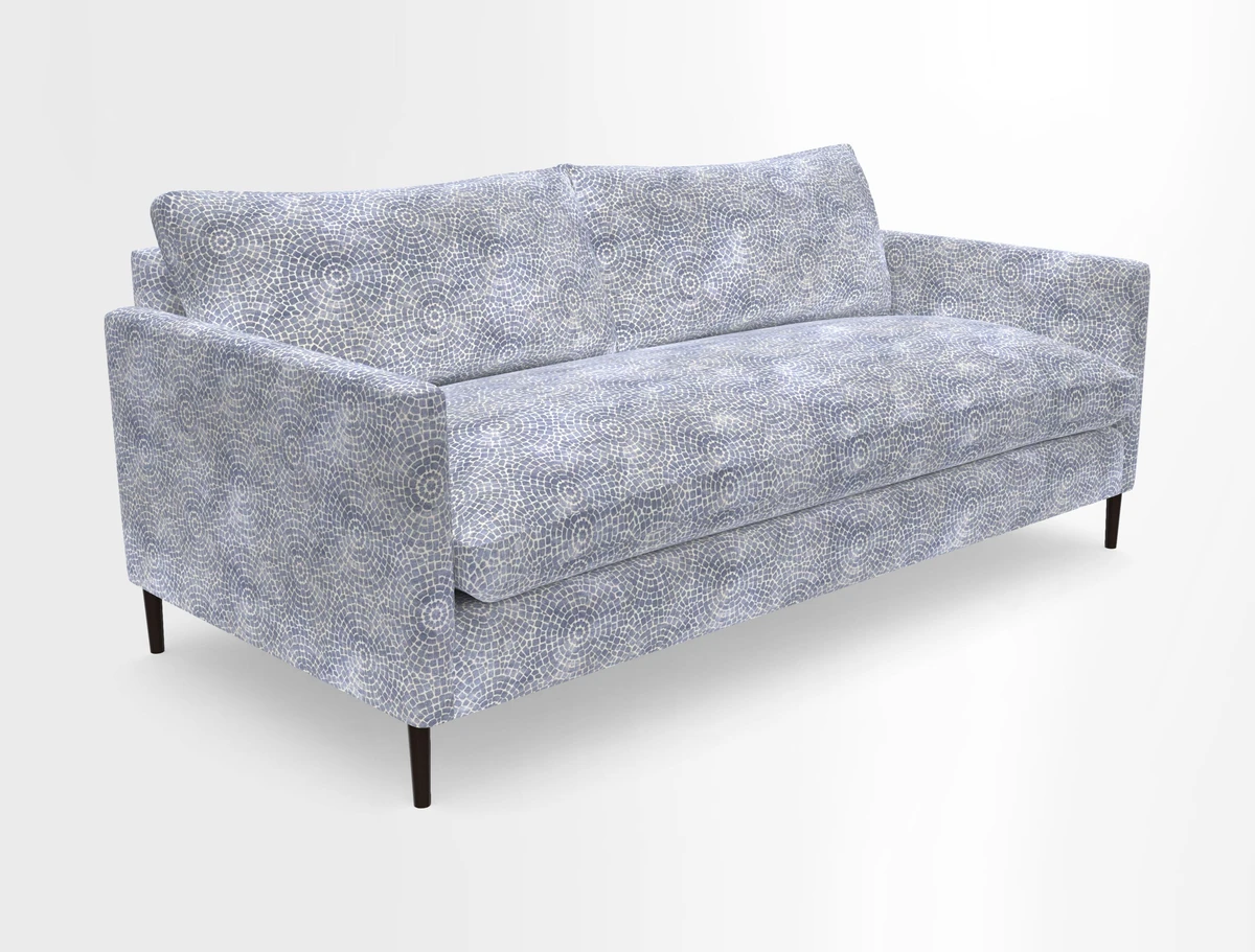 Heyshott 3 Seater Sofa in Two Tone Plain Biscuit. Loose cover option available