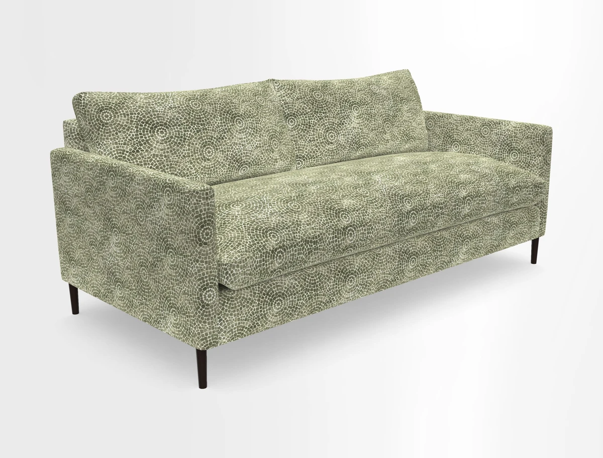Heyshott 3 Seater Sofa in Two Tone Plain Biscuit. Loose cover option available