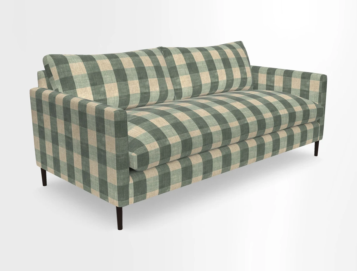 Heyshott 3 Seater Sofa in Two Tone Plain Biscuit. Loose cover option available