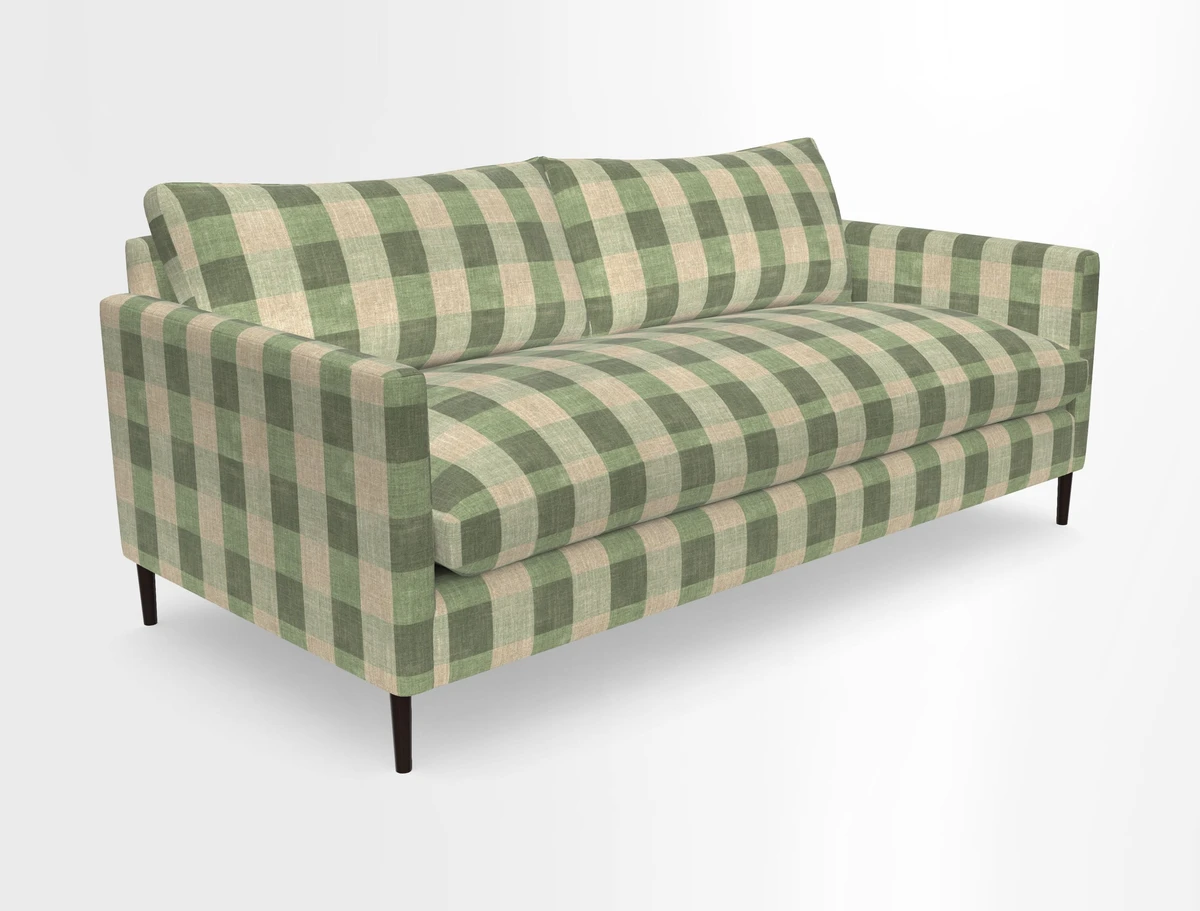 Heyshott 3 Seater Sofa in Two Tone Plain Biscuit. Loose cover option available