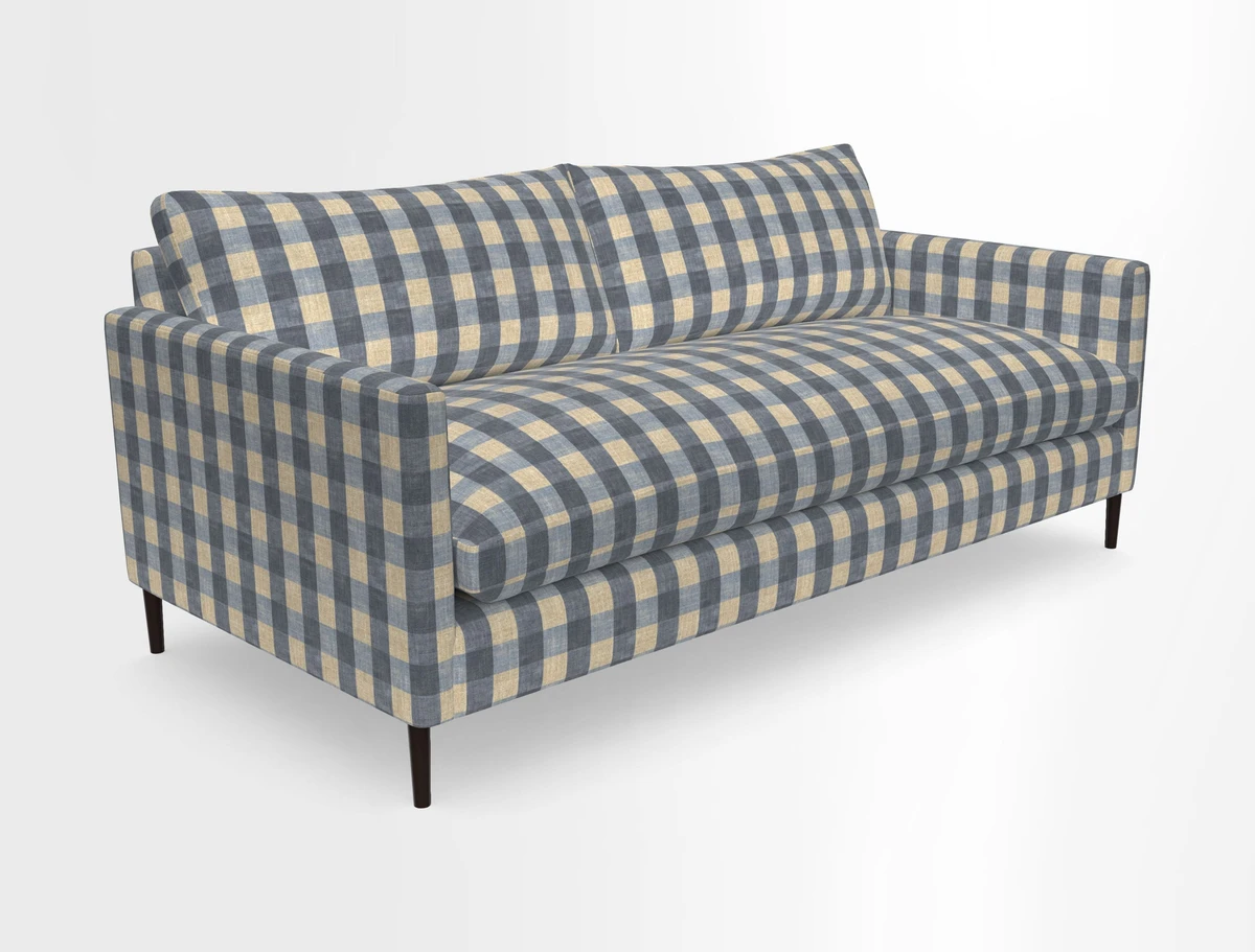 Heyshott 3 Seater Sofa in Two Tone Plain Biscuit. Loose cover option available