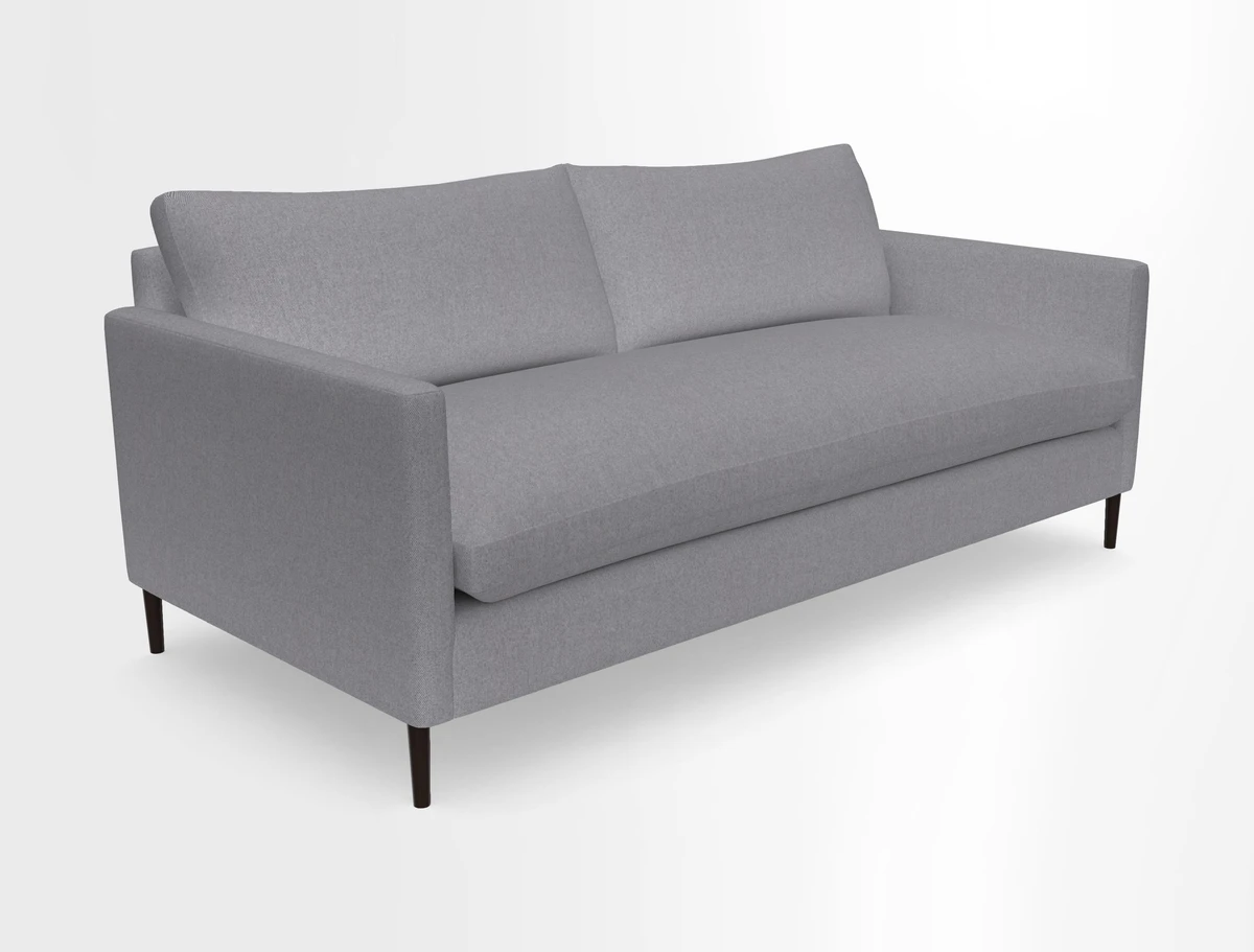 Heyshott 3 Seater Sofa in Two Tone Plain Biscuit. Loose cover option available
