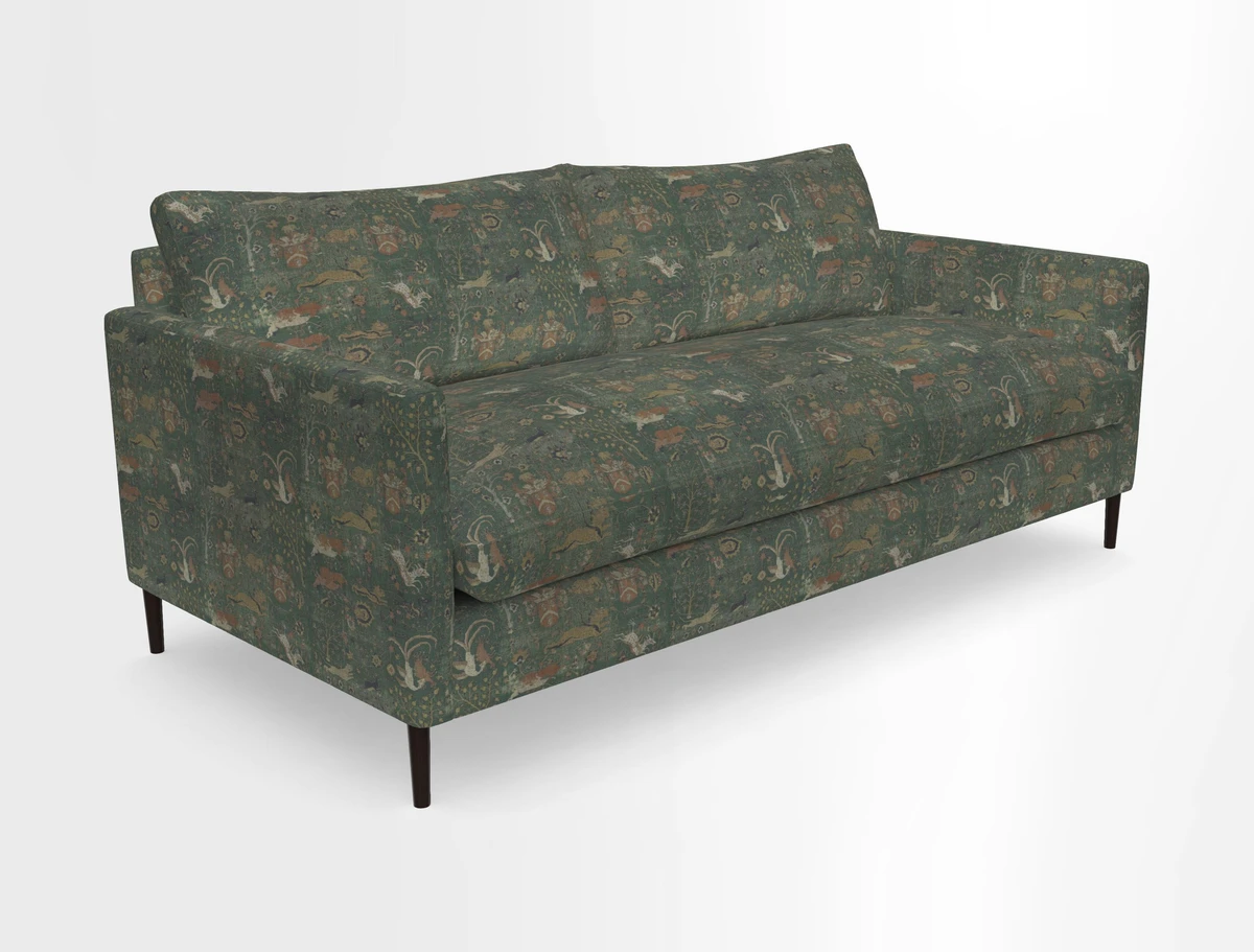 Heyshott 3 Seater Sofa in Two Tone Plain Biscuit. Loose cover option available