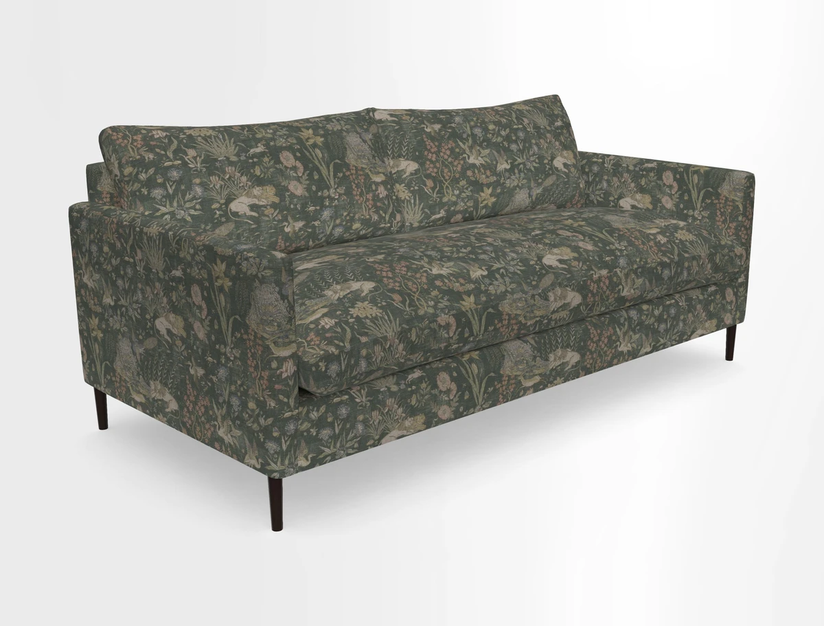 Heyshott 3 Seater Sofa in Two Tone Plain Biscuit. Loose cover option available