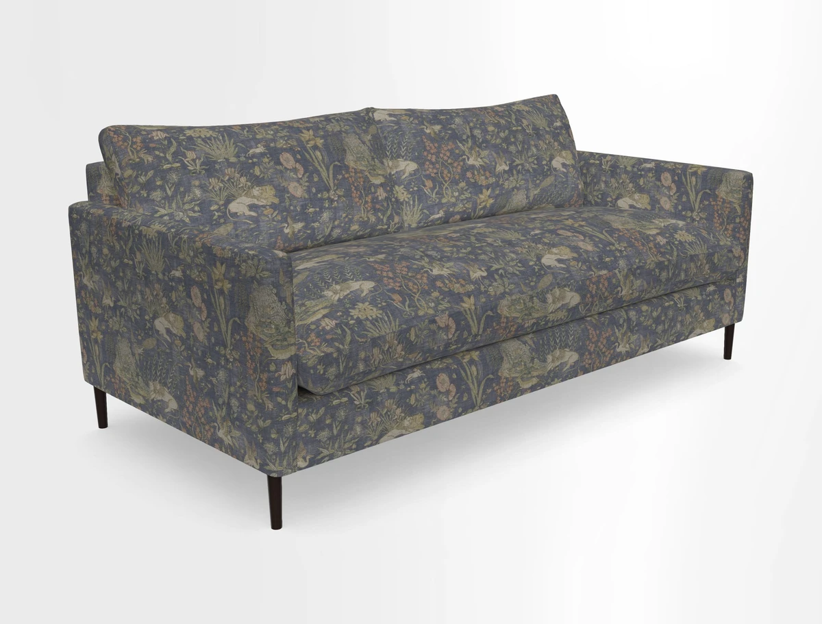 Heyshott 3 Seater Sofa in Two Tone Plain Biscuit. Loose cover option available