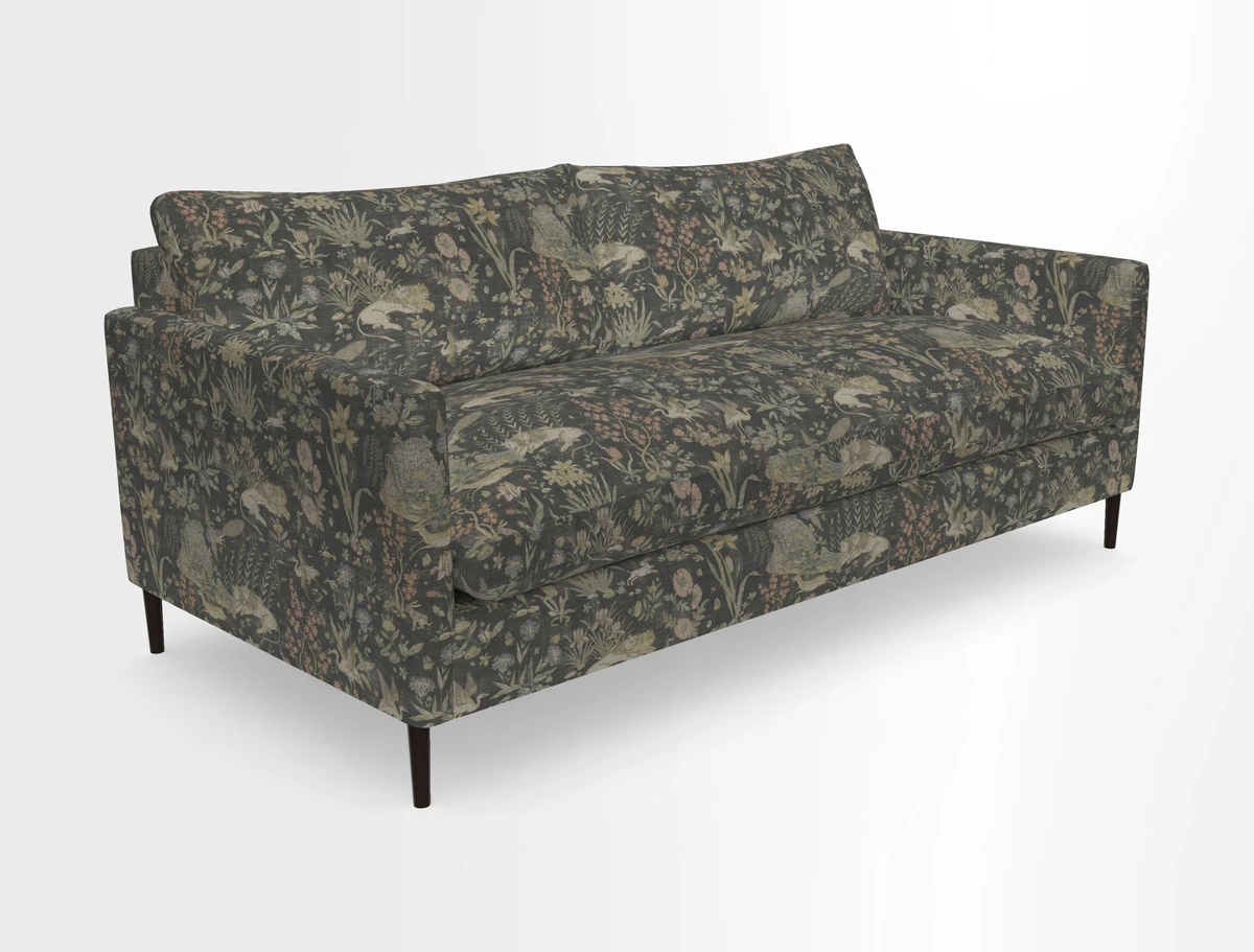 Heyshott 3 Seater Sofa in Two Tone Plain Biscuit. Loose cover option available