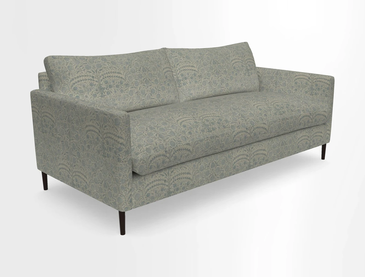 Heyshott 3 Seater Sofa in Two Tone Plain Biscuit. Loose cover option available