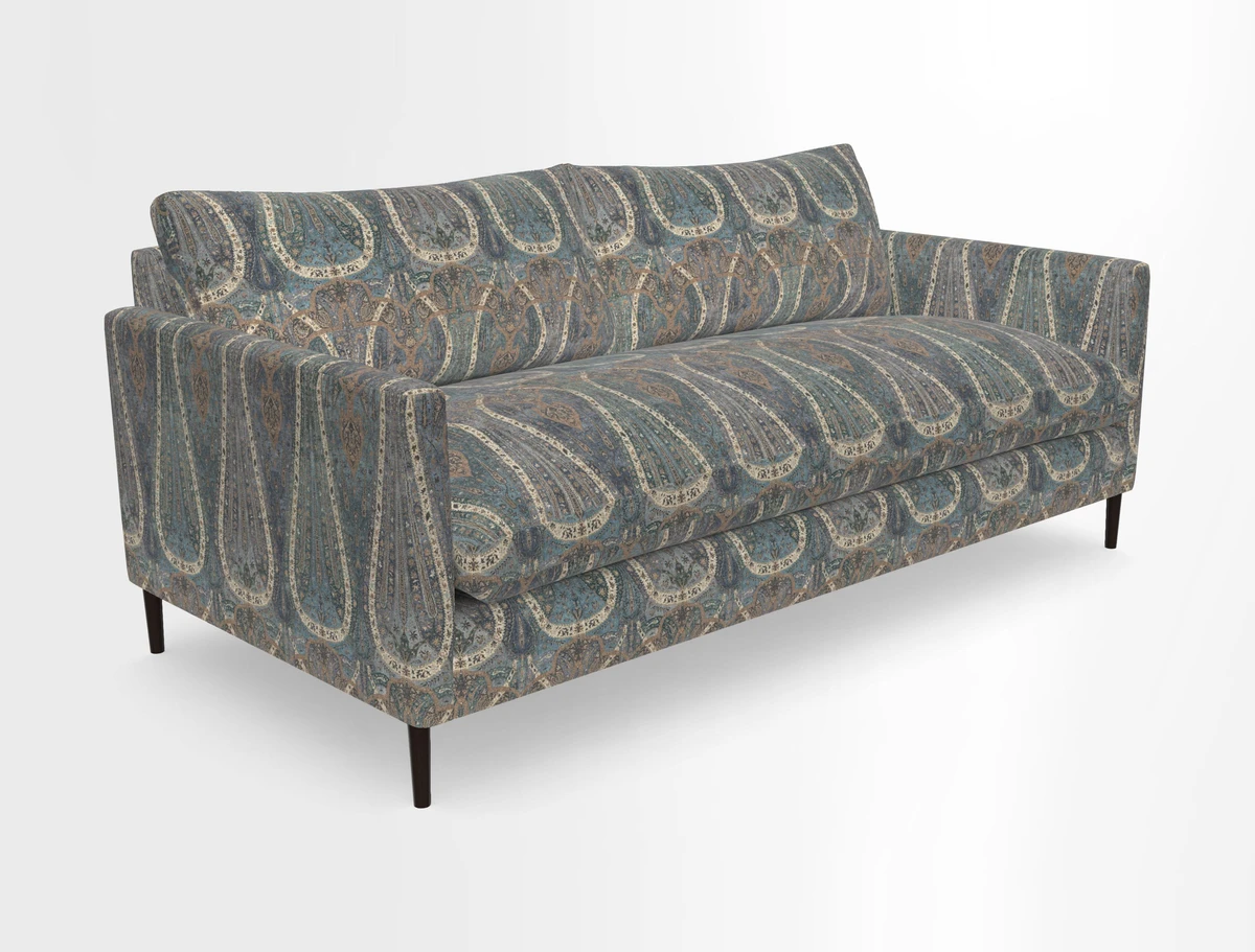 Heyshott 3 Seater Sofa in Two Tone Plain Biscuit. Loose cover option available