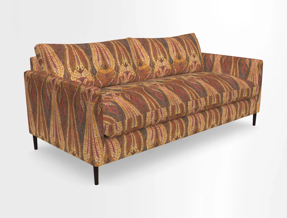 Heyshott 3 Seater Sofa in Two Tone Plain Biscuit. Loose cover option available