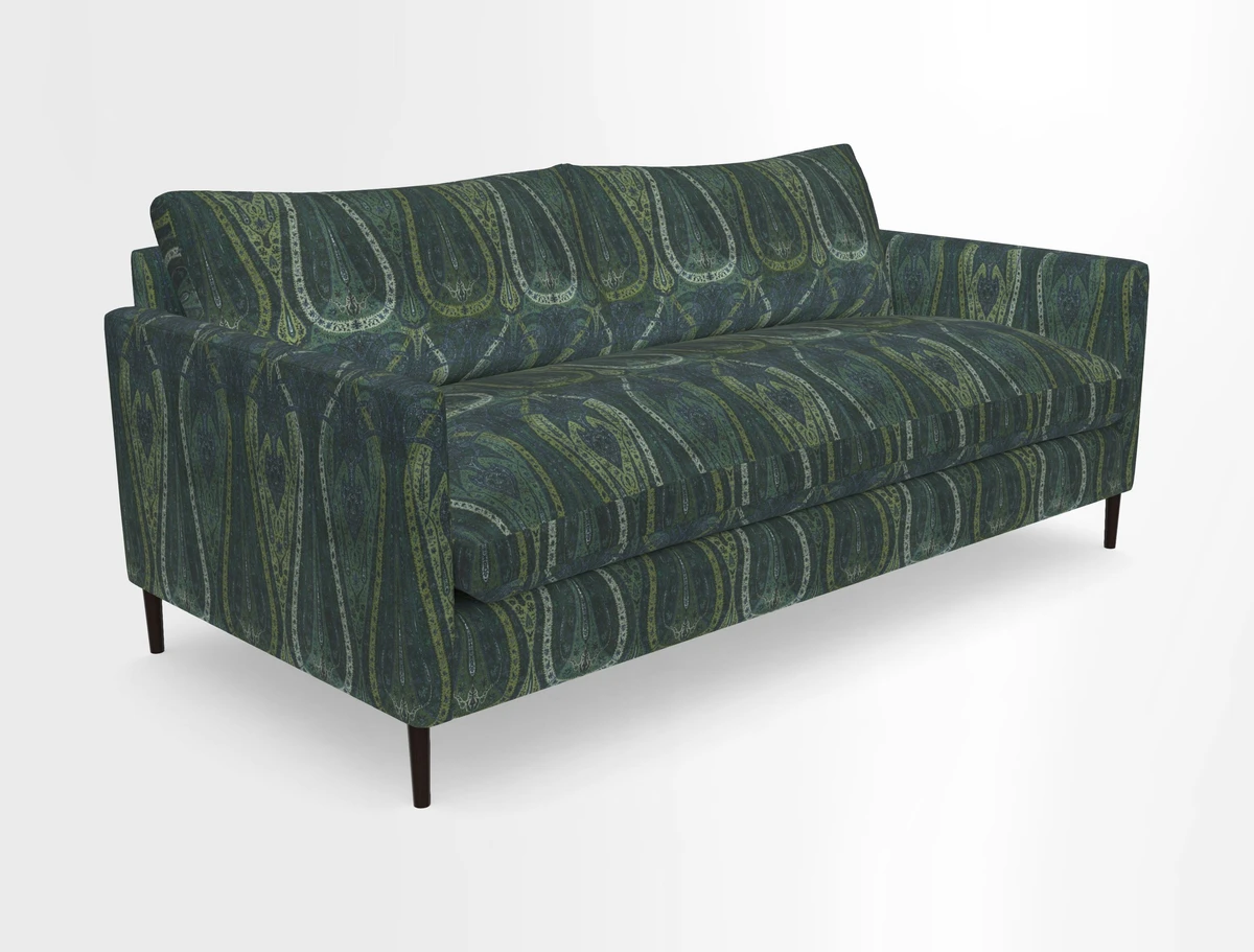 Heyshott 3 Seater Sofa in Two Tone Plain Biscuit. Loose cover option available