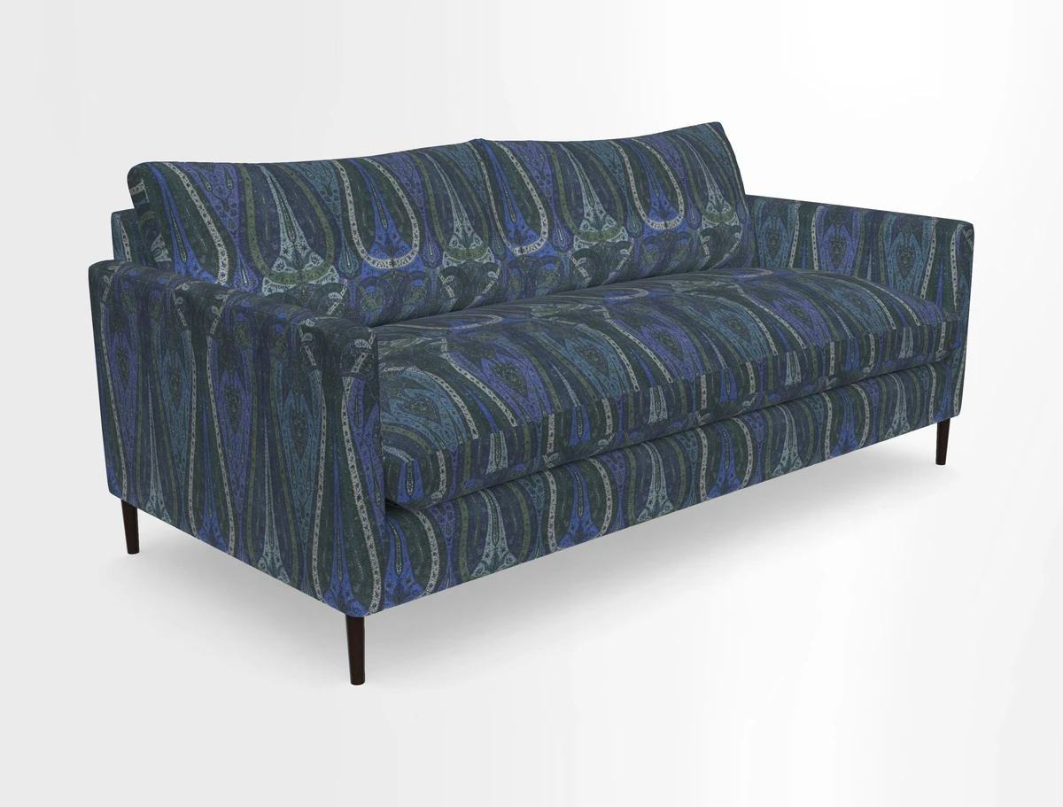 Heyshott 3 Seater Sofa in Two Tone Plain Biscuit. Loose cover option available