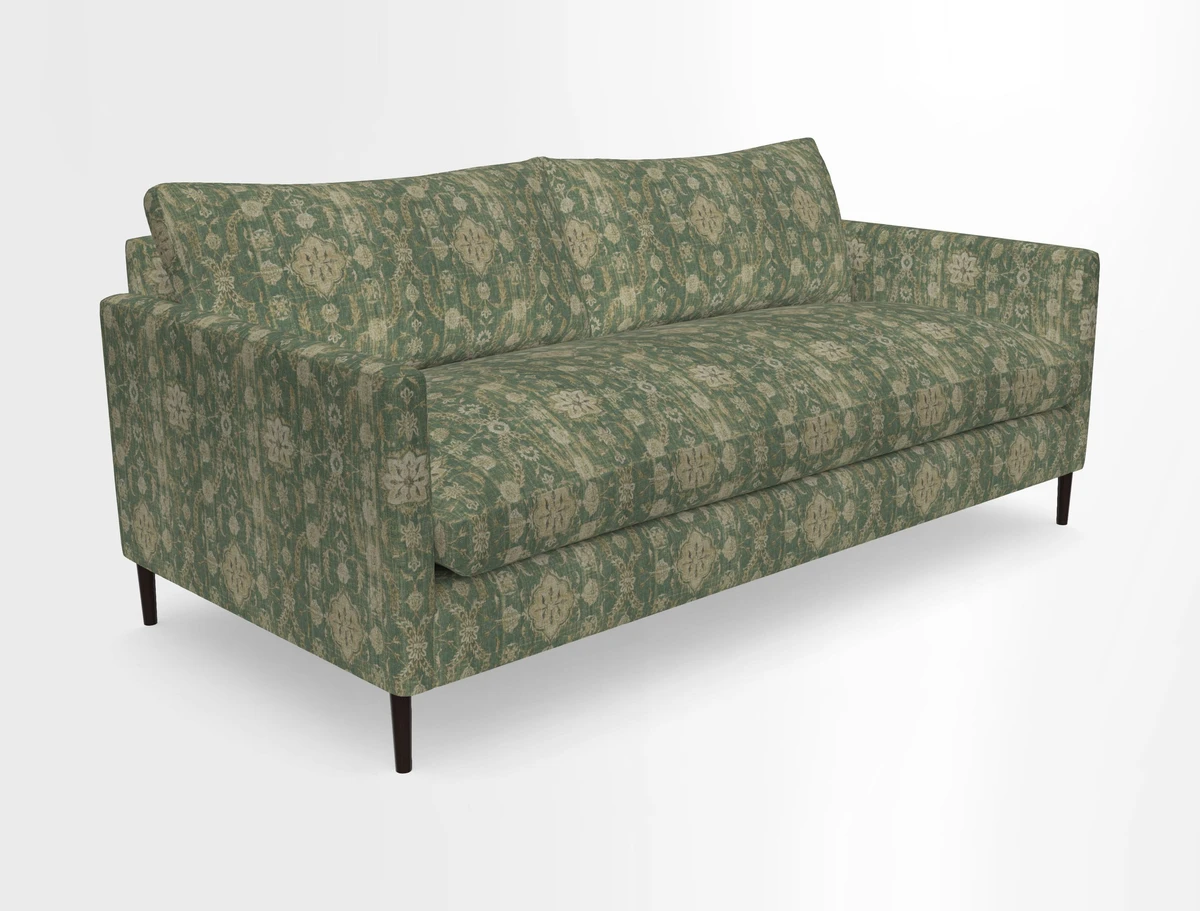 Heyshott 3 Seater Sofa in Two Tone Plain Biscuit. Loose cover option available