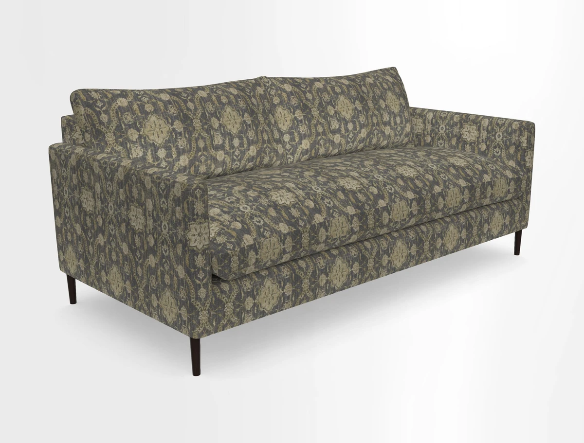 Heyshott 3 Seater Sofa in Two Tone Plain Biscuit. Loose cover option available