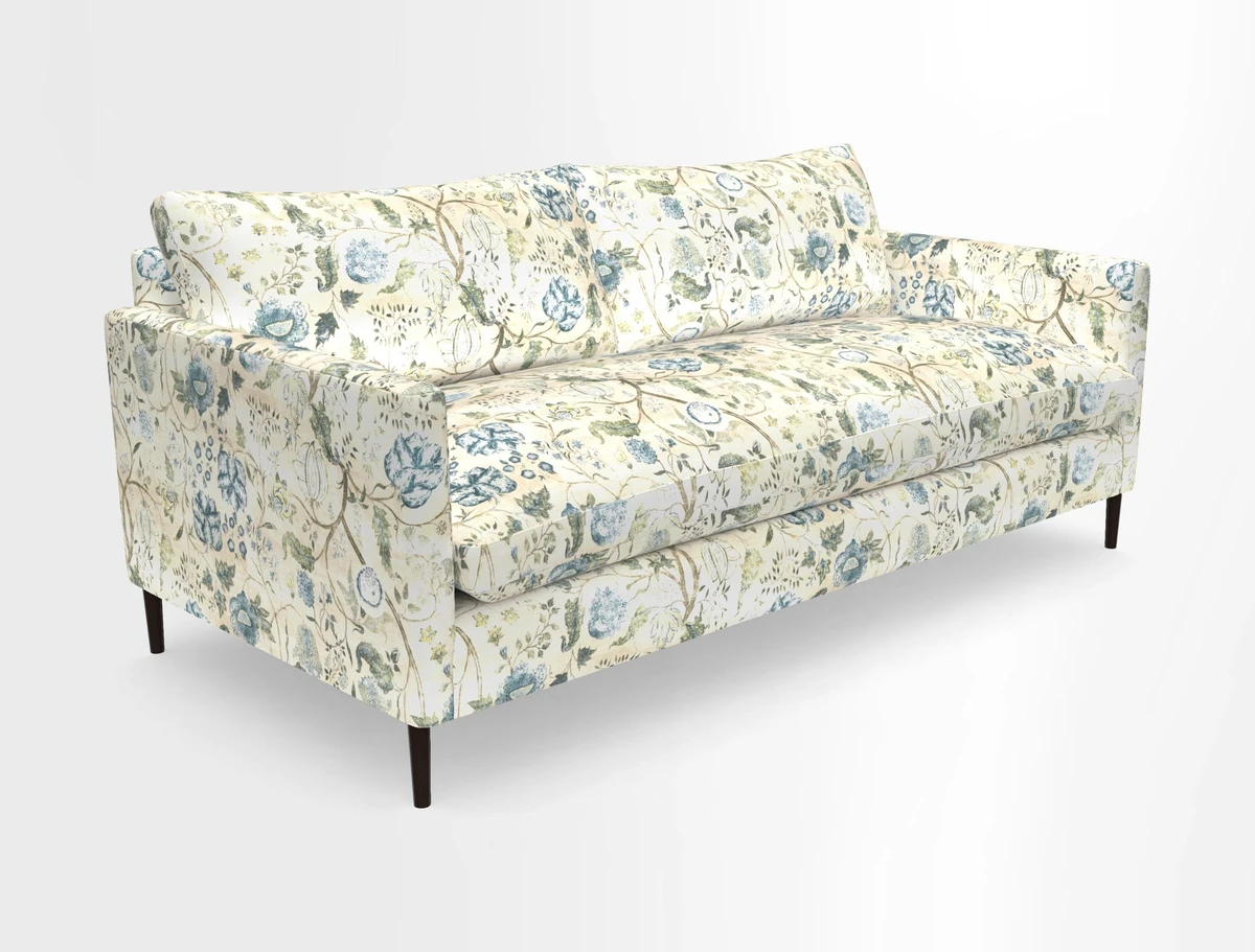 Heyshott 3 Seater Sofa in Two Tone Plain Biscuit. Loose cover option available