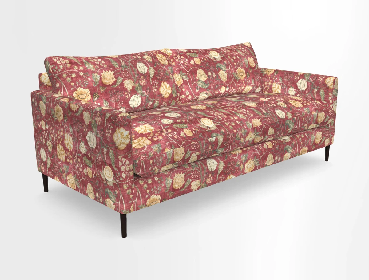 Heyshott 3 Seater Sofa in Two Tone Plain Biscuit. Loose cover option available