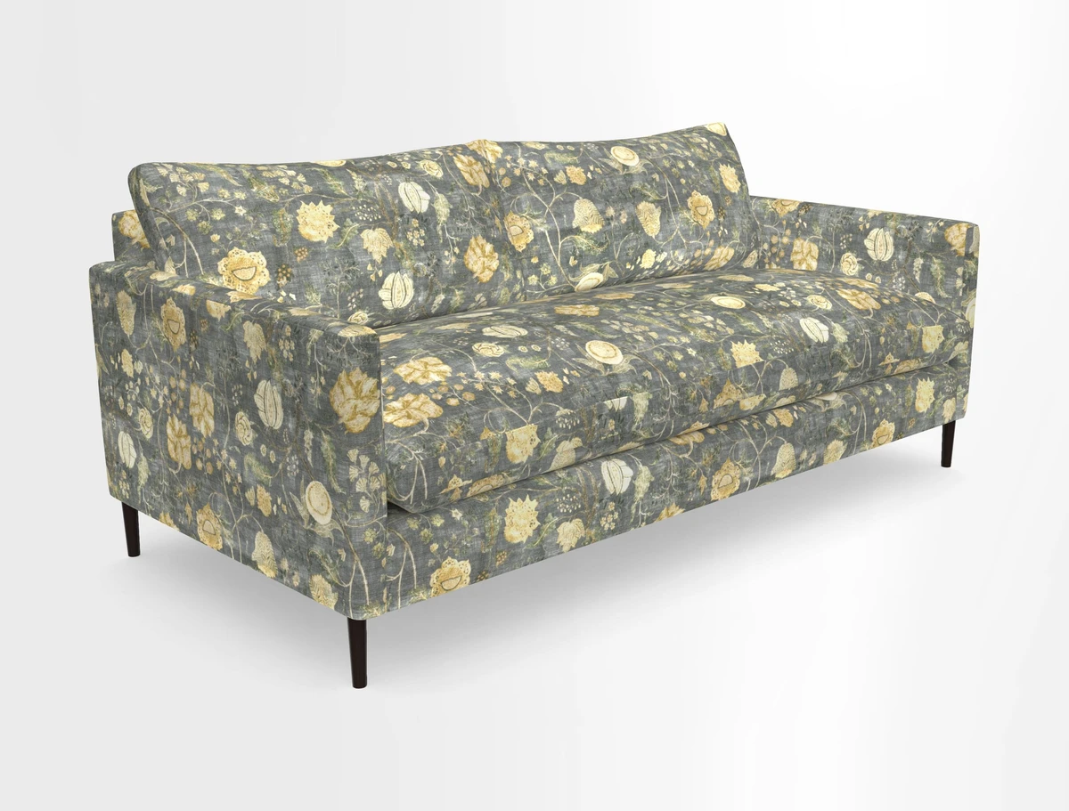 Heyshott 3 Seater Sofa in Two Tone Plain Biscuit. Loose cover option available