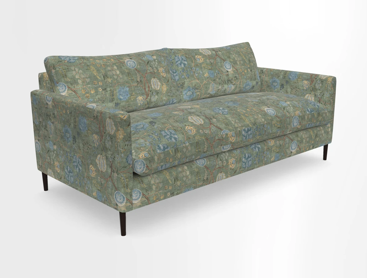 Heyshott 3 Seater Sofa in Two Tone Plain Biscuit. Loose cover option available