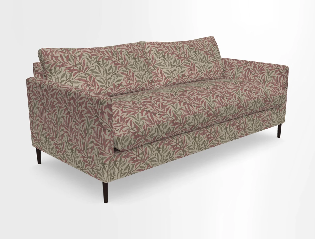 Heyshott 3 Seater Sofa in Two Tone Plain Biscuit. Loose cover option available