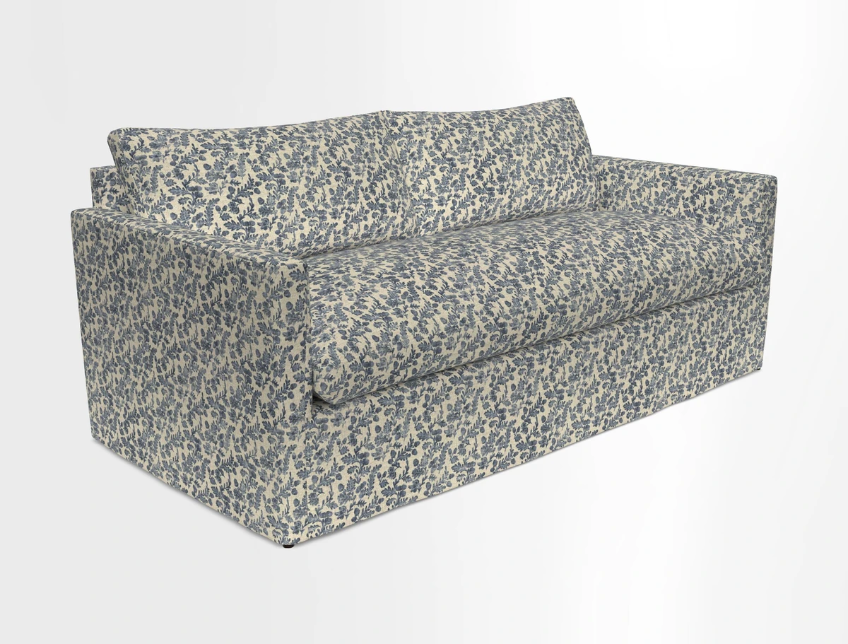 Heyshott 3 Seater Sofa in Two Tone Plain Biscuit. Loose cover option available