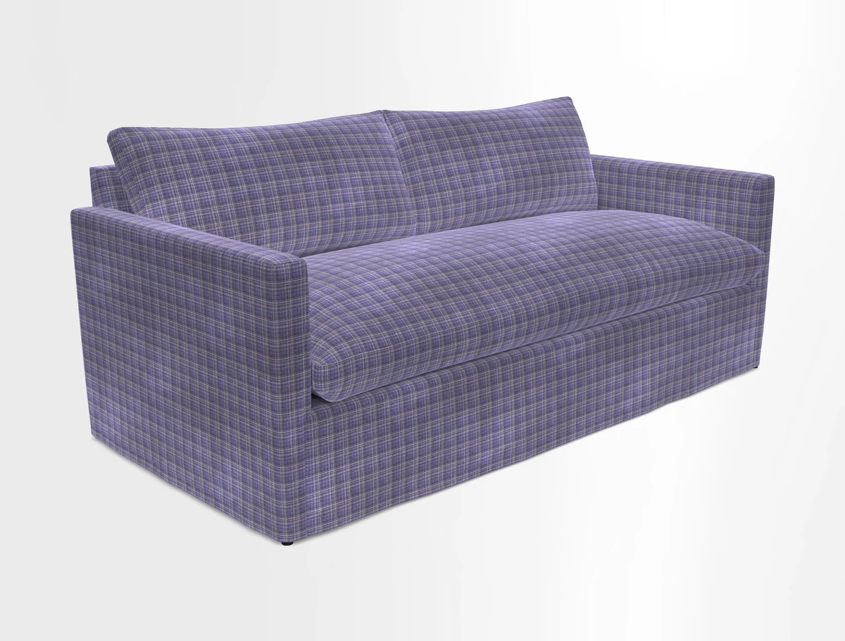 Heyshott 3 Seater Sofa in Two Tone Plain Biscuit. Loose cover option available