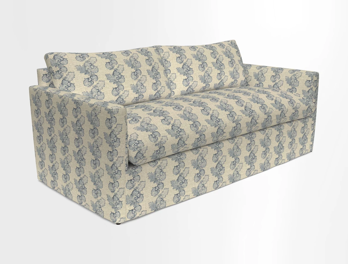 Heyshott 3 Seater Sofa in Two Tone Plain Biscuit. Loose cover option available