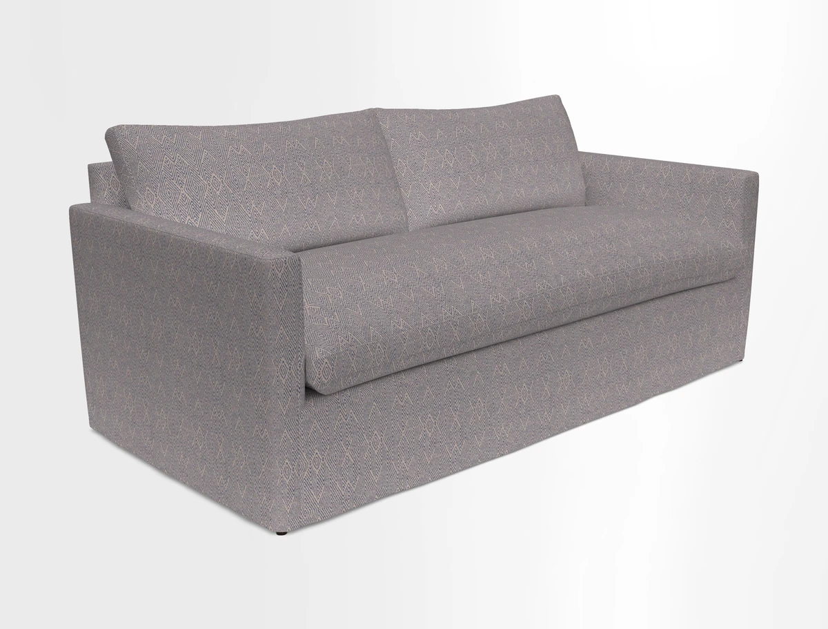 Heyshott 3 Seater Sofa in Two Tone Plain Biscuit. Loose cover option available