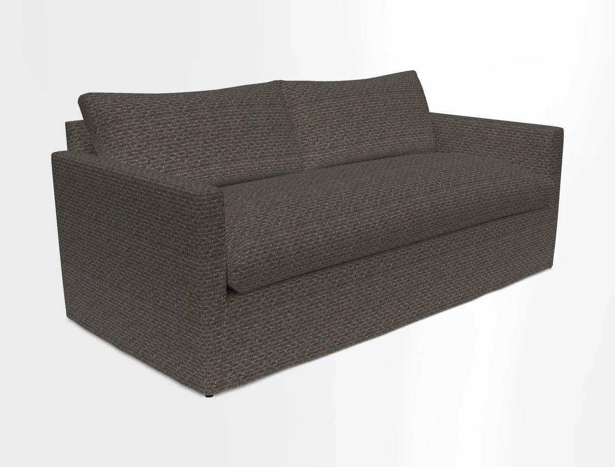 Heyshott 3 Seater Sofa in Two Tone Plain Biscuit. Loose cover option available
