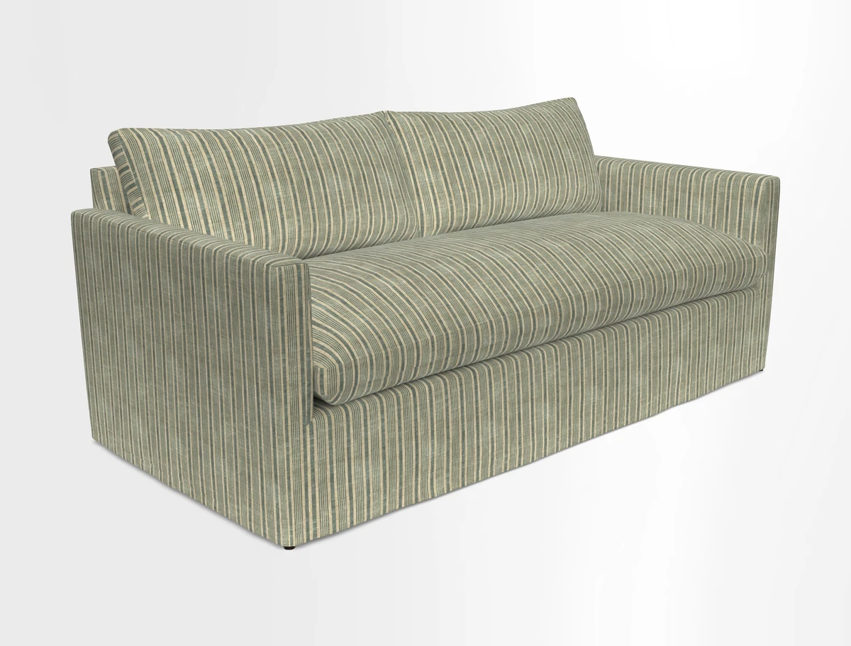 Heyshott 3 Seater Sofa in Two Tone Plain Biscuit. Loose cover option available