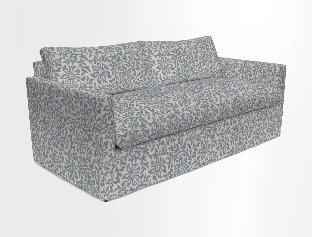 Heyshott 3 Seater Sofa in Two Tone Plain Biscuit. Loose cover option available