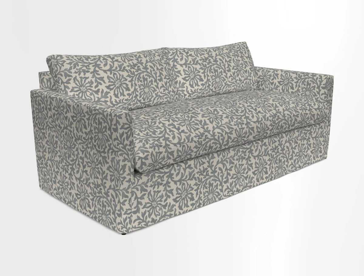 Heyshott 3 Seater Sofa in Two Tone Plain Biscuit. Loose cover option available