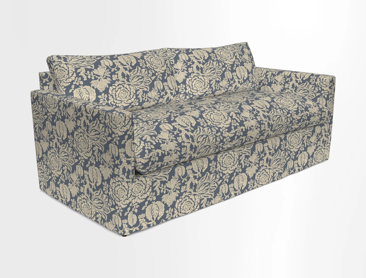 Heyshott 3 Seater Sofa in Two Tone Plain Biscuit. Loose cover option available