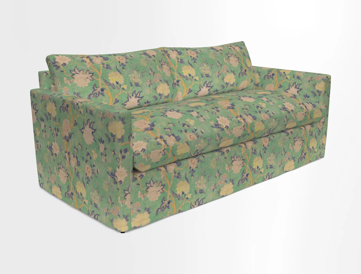Heyshott 3 Seater Sofa in Two Tone Plain Biscuit. Loose cover option available