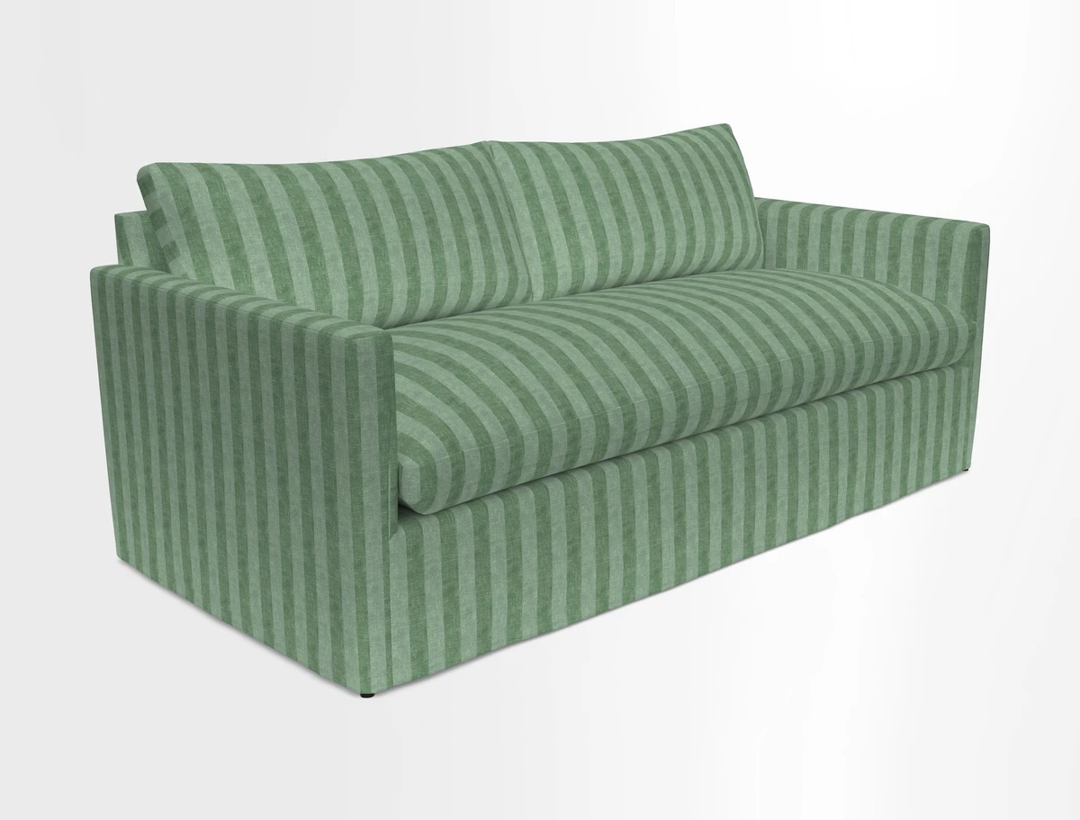 Heyshott 3 Seater Sofa in Two Tone Plain Biscuit. Loose cover option available