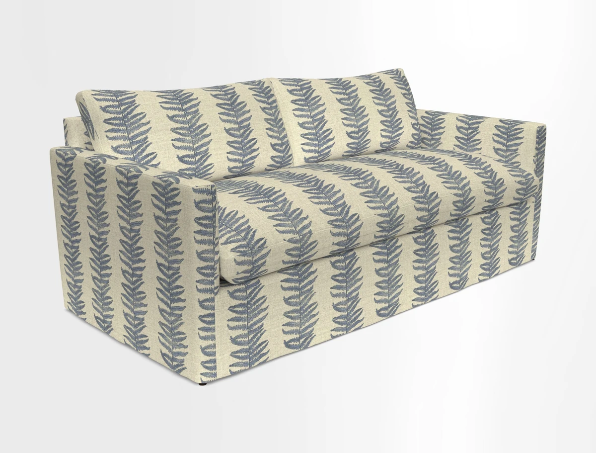Heyshott 3 Seater Sofa in Two Tone Plain Biscuit. Loose cover option available