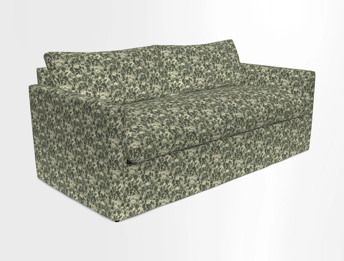 Heyshott 3 Seater Sofa in Two Tone Plain Biscuit. Loose cover option available