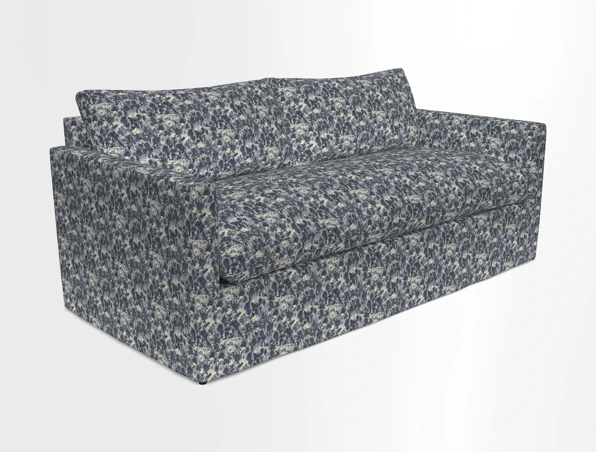 Heyshott 3 Seater Sofa in Two Tone Plain Biscuit. Loose cover option available