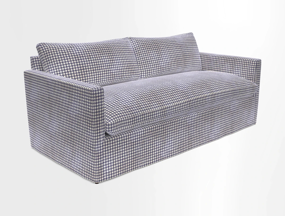 Heyshott 3 Seater Sofa in Two Tone Plain Biscuit. Loose cover option available