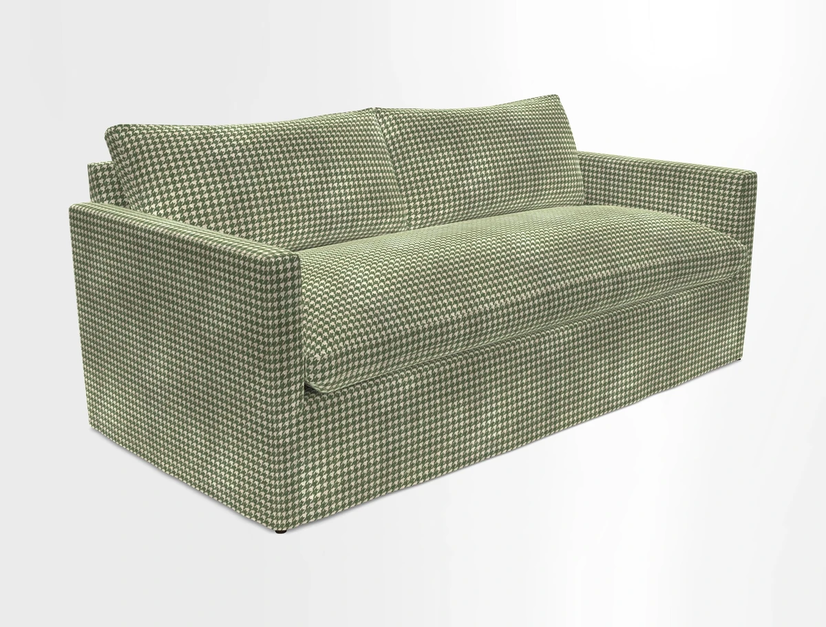 Heyshott 3 Seater Sofa in Two Tone Plain Biscuit. Loose cover option available