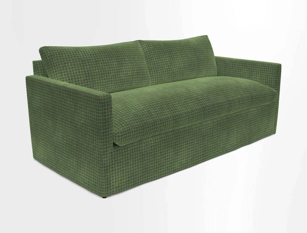 Heyshott 3 Seater Sofa in Two Tone Plain Biscuit. Loose cover option available