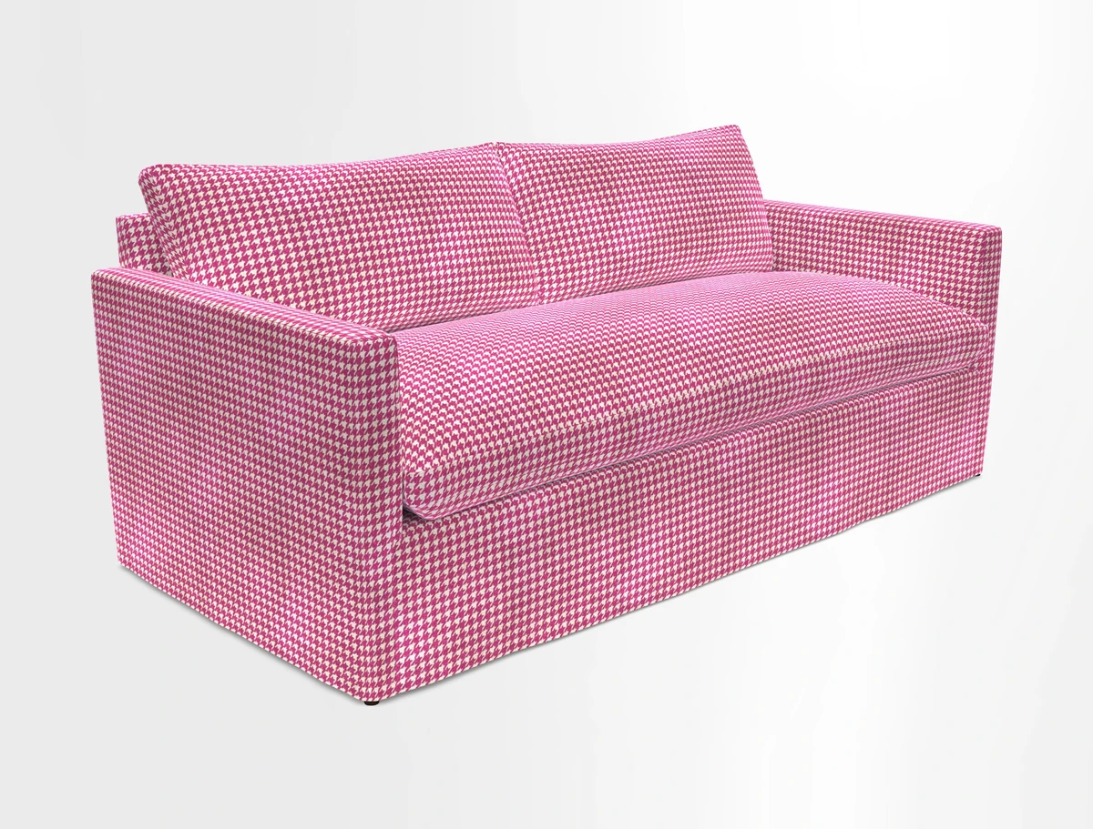 Heyshott 3 Seater Sofa in Two Tone Plain Biscuit. Loose cover option available
