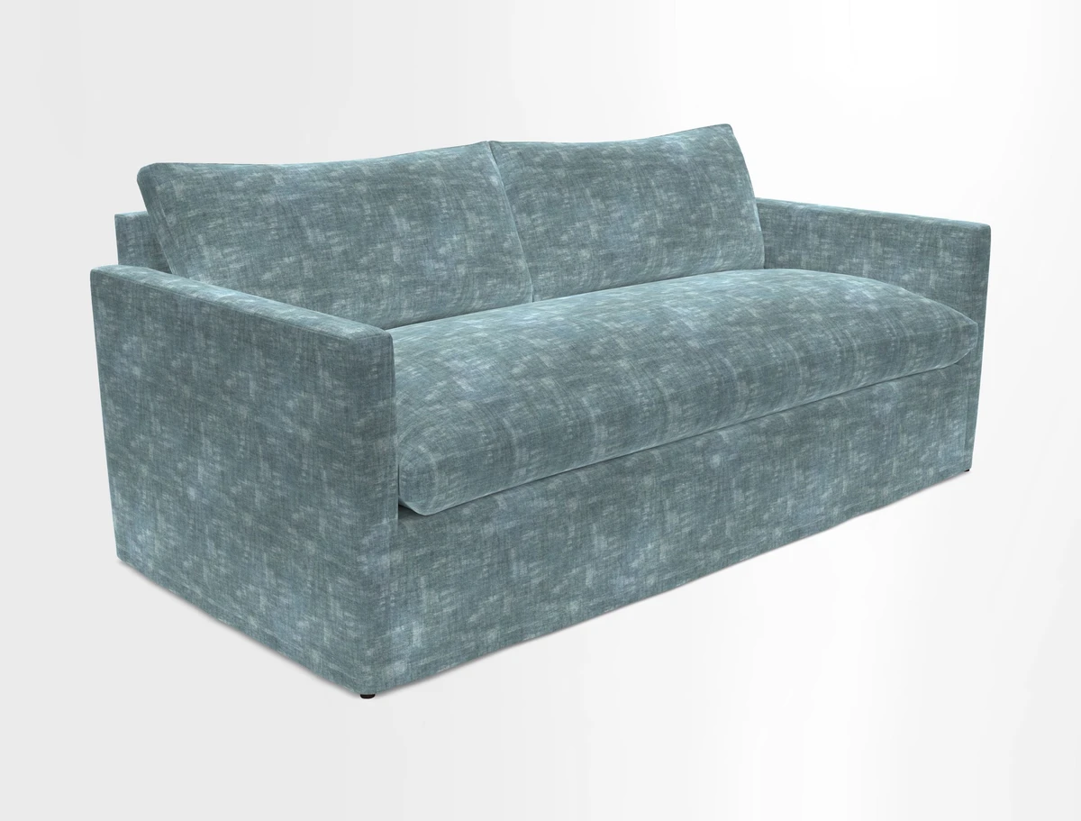 Heyshott 3 Seater Sofa in Two Tone Plain Biscuit. Loose cover option available