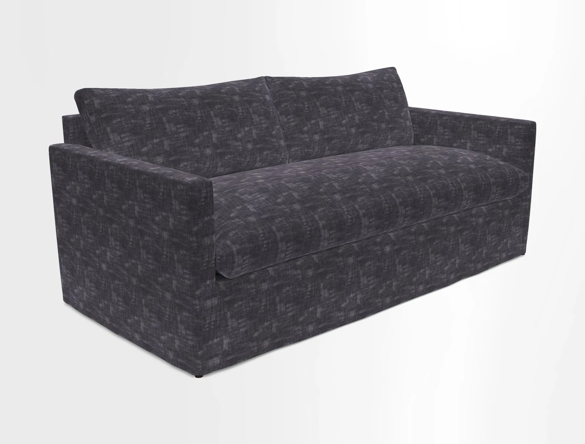 Heyshott 3 Seater Sofa in Two Tone Plain Biscuit. Loose cover option available